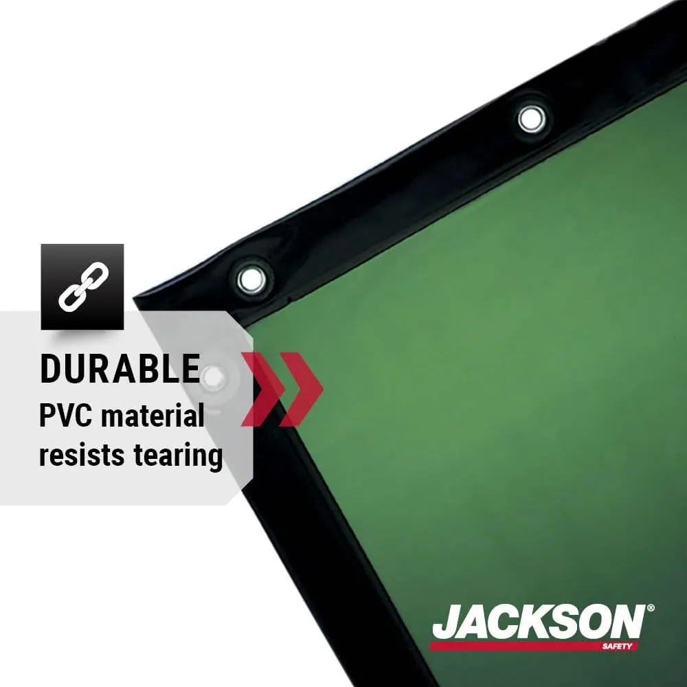 Jackson Safety Welding Curtain - Transparent Welding Screen - Multiple Colors & Sizes