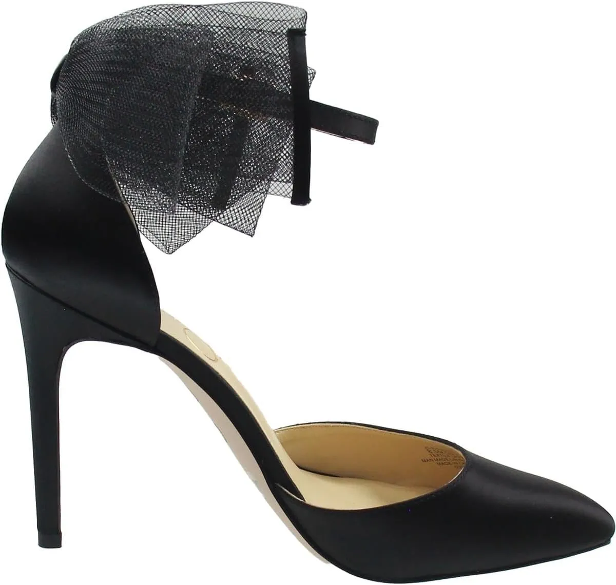 Jessica Simpson Womens Phindies Satin Bow Pumps