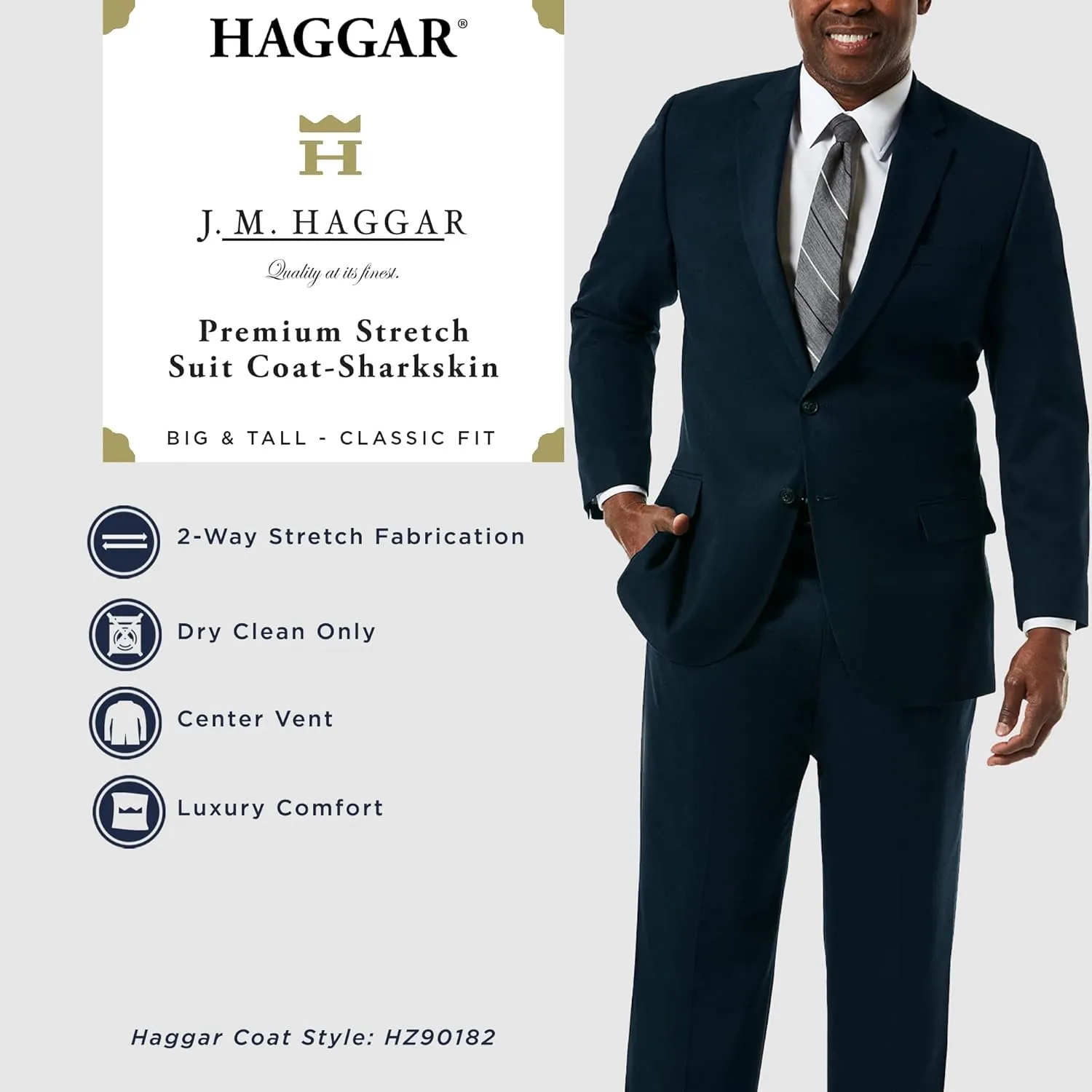 J.M. Haggar Men's Suit Pant
