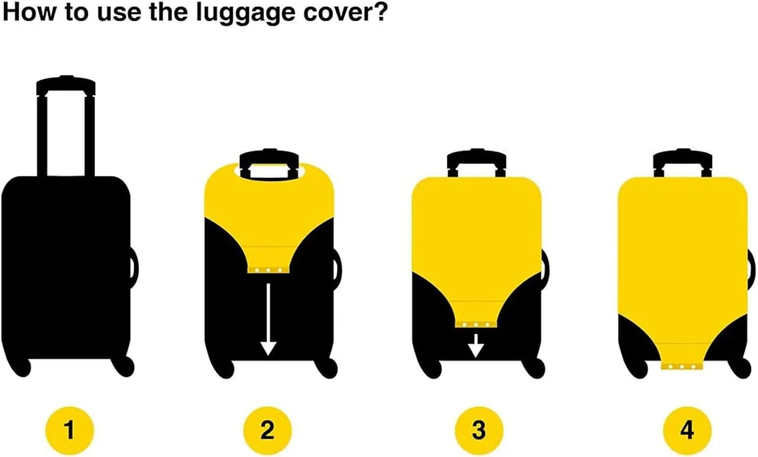 Joisal Flowers Beauty Luggage Cover 28 Inch Luggage Covers for Suitcase Tsa Approved Scratch-Resistant Luggage Accessories