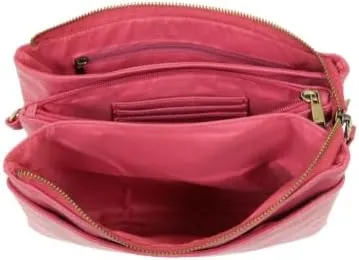 Joy Susan Women's Fashion Purse Gia Medium Mulit-Pocket Crossbody Handbag