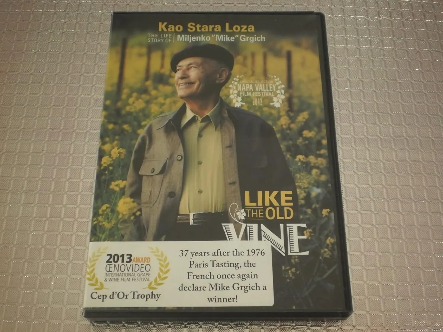 Kao Stara Loza The Life Story of Milijenko Mike Grgich - Like The Old Vine DVD