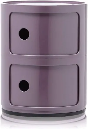 カルテル(Kartell) COMPONIBILI Combonibili 2, φ32/H40cm, Purple Berry