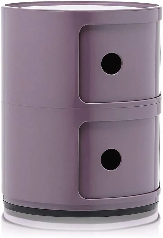 カルテル(Kartell) COMPONIBILI Combonibili 2, φ32/H40cm, Purple Berry