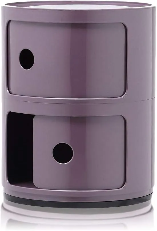 カルテル(Kartell) COMPONIBILI Combonibili 2, φ32/H40cm, Purple Berry