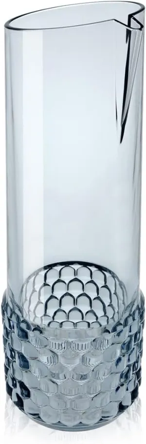 Kartell Jellies Family Carafe by Patricia Urquiola, Pack of 1, Transparent Light Blue