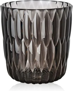 Kartell Jelly Vase by Patricia Urquiola, Pack of 2, Transparent Smoke