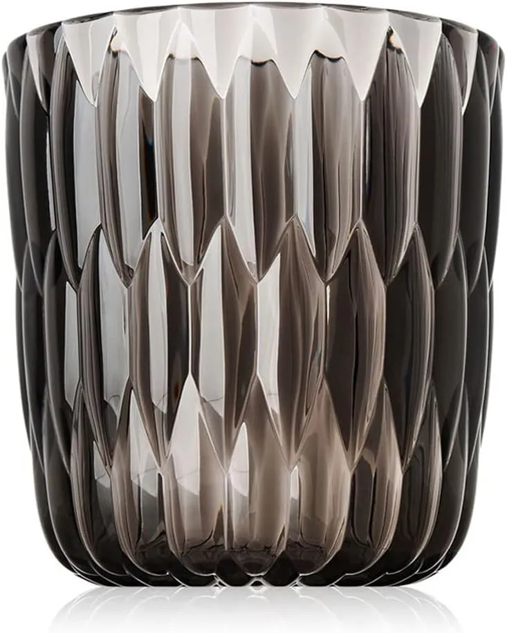 Kartell Jelly Vase by Patricia Urquiola, Pack of 2, Transparent Smoke