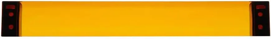 Kartell Rail Towel Rack by Ludovica & Roberto Palomba, Pack of 1, Transparent Amber