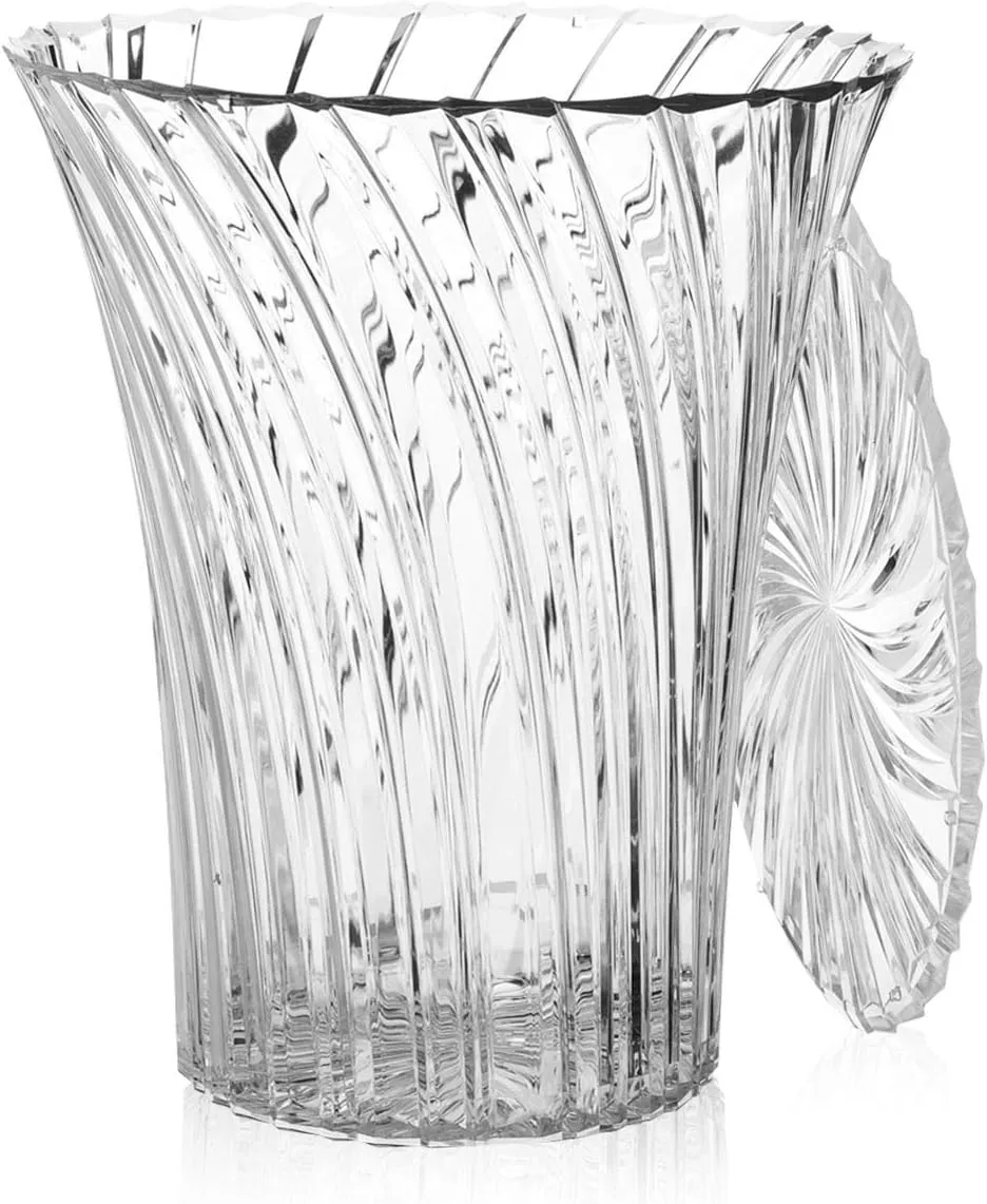 Kartell Sparkle Stool by Tokujin Yoshioka, Pack of 1, Transparent Crystal
