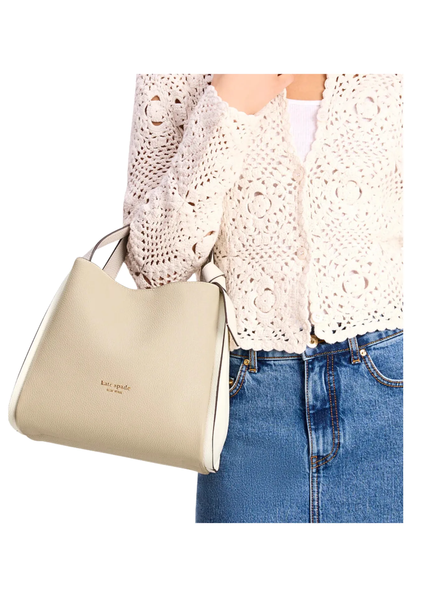 Kate Spade Knott Medium Crossbody Tote Colorblocked Mountain Pass Multi