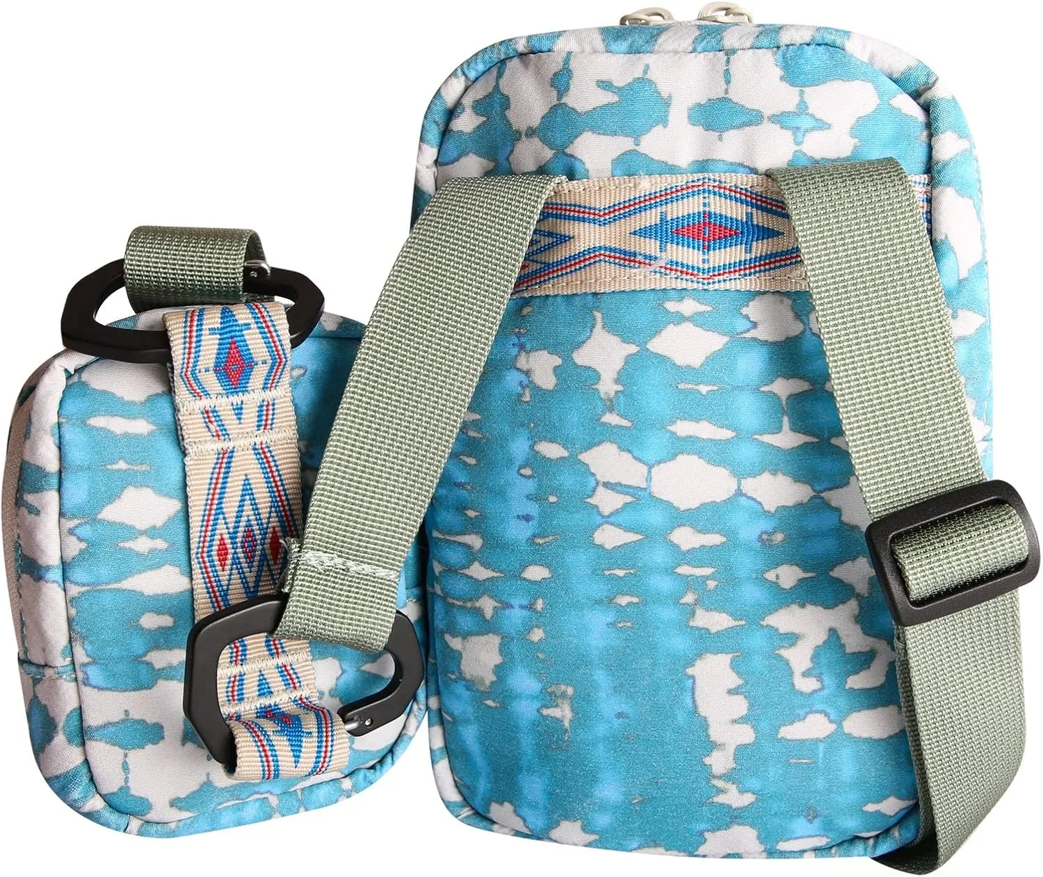 KAVU Yorktown 2 N 1 Crossbody Pack Modular Lightweight Bag