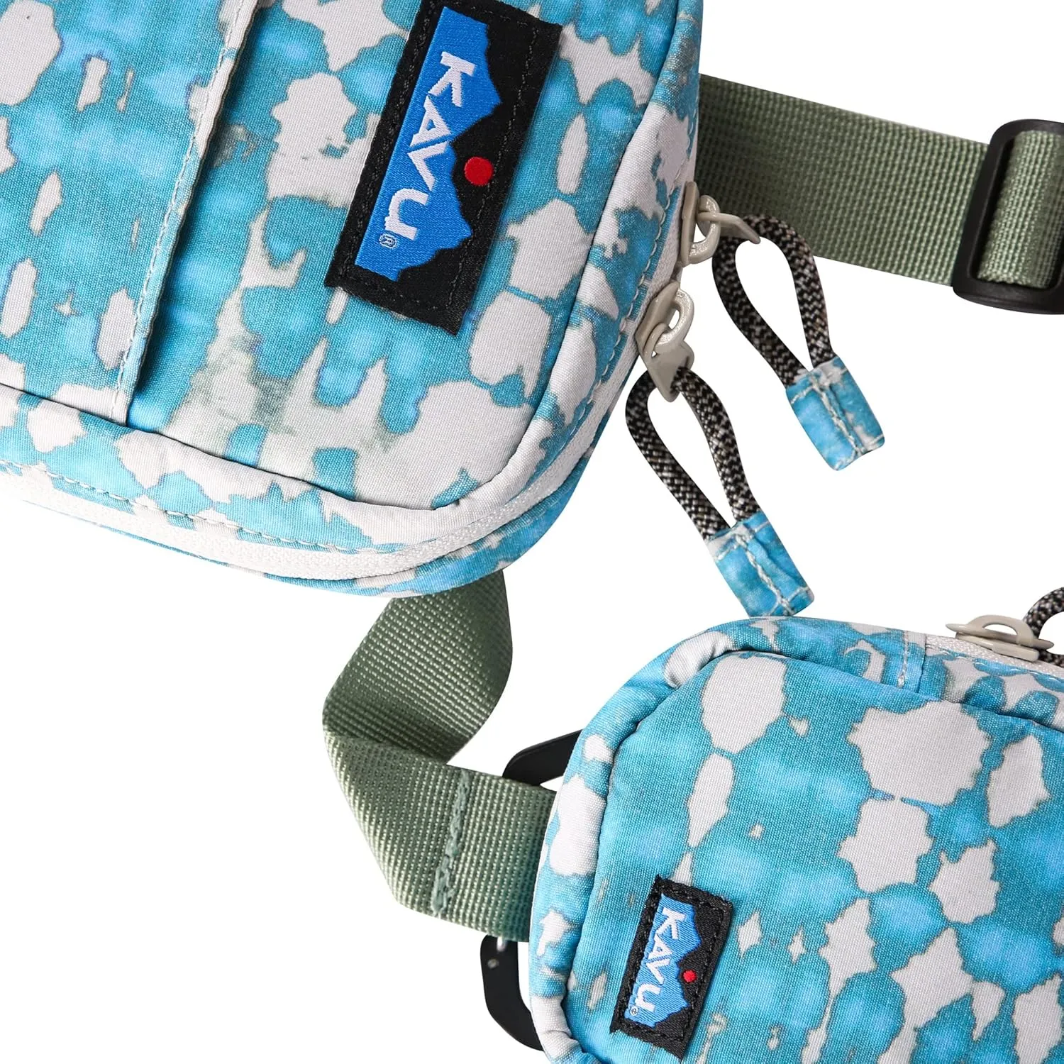 KAVU Yorktown 2 N 1 Crossbody Pack Modular Lightweight Bag