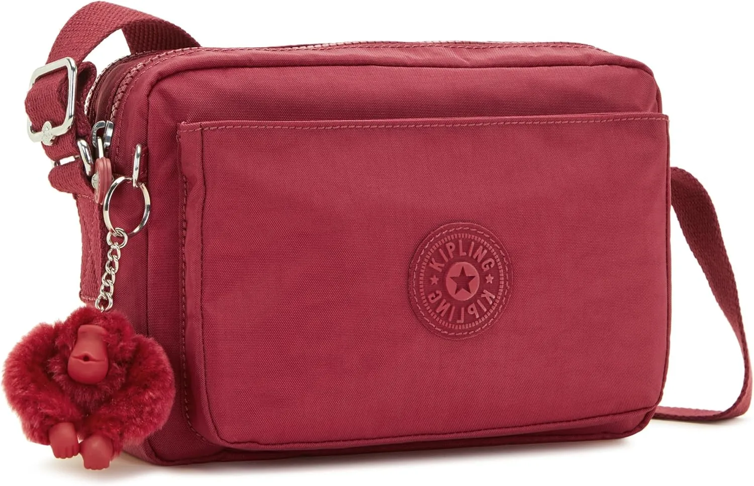 Kipling Women's Abanu Medium Crossbody Bag, Lightweight, Adjustable Waist Pack with Multi-Compartment Zip Pockets