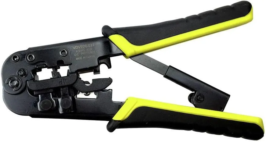 Klein Tools VDV226-011-SEN Ratcheting Modular Crimper/Stripper