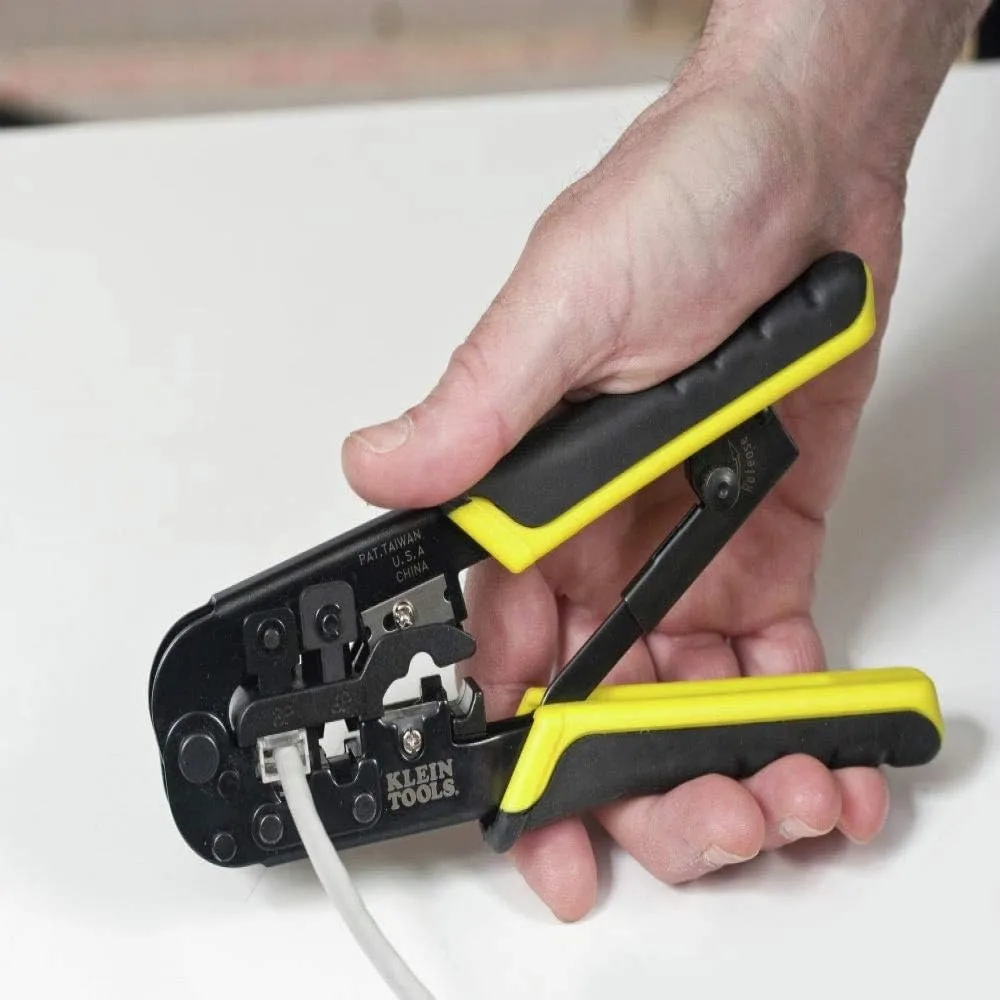 Klein Tools VDV226-011-SEN Ratcheting Modular Crimper/Stripper
