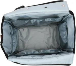KONTONTY Woolen Yarn Storage Bag Multi-Compartment Shoulder Bag Home Travel Organizer for Knitters Crocheters