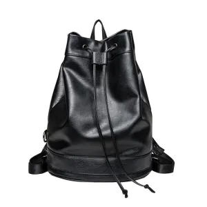 Korean Leather Backpacks for Men
