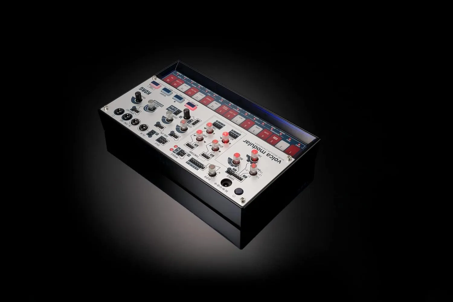 Korg Volca Modular Micro Synthesizer Semi Modular w/ Eight Modules and 16-step Sequencer