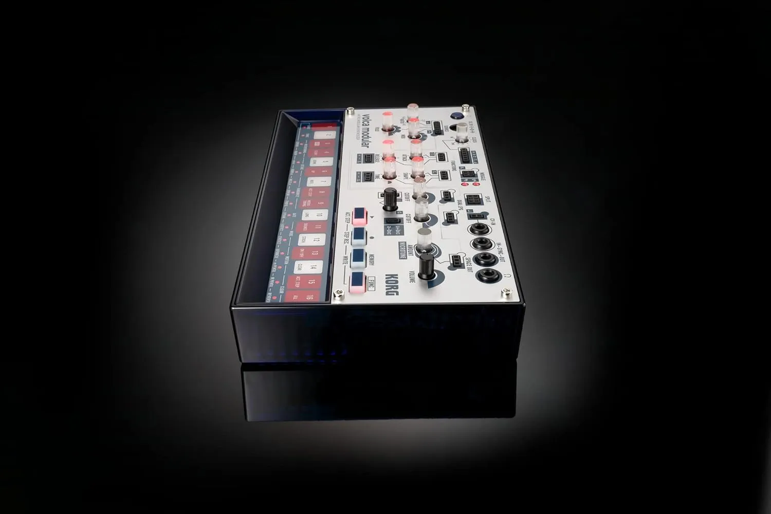 Korg Volca Modular Micro Synthesizer Semi Modular w/ Eight Modules and 16-step Sequencer