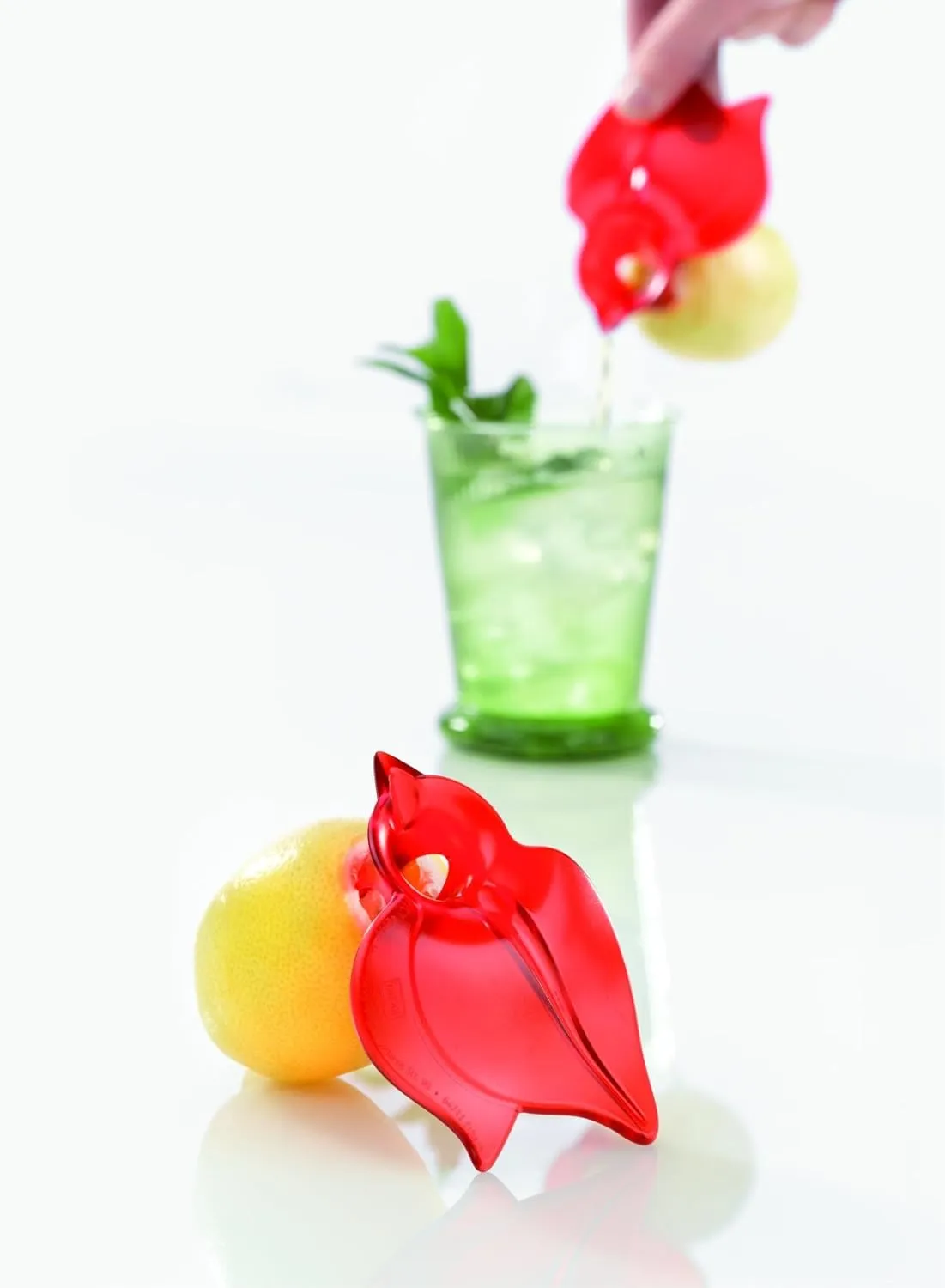 Koziol JUICY Lemon Squeezer cm Red