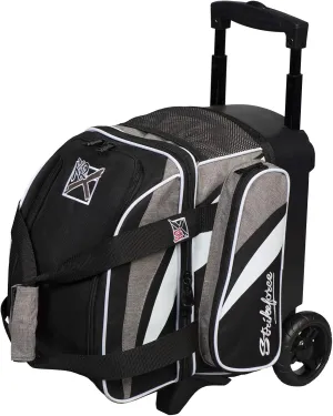 KR Strikeforce Cruiser Single Roller Bowling Bag with Shoe Compartment and Side Accessory Compartment