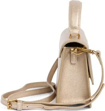 Kurt Geiger Micro Richmond Crossbody Bag-Gold