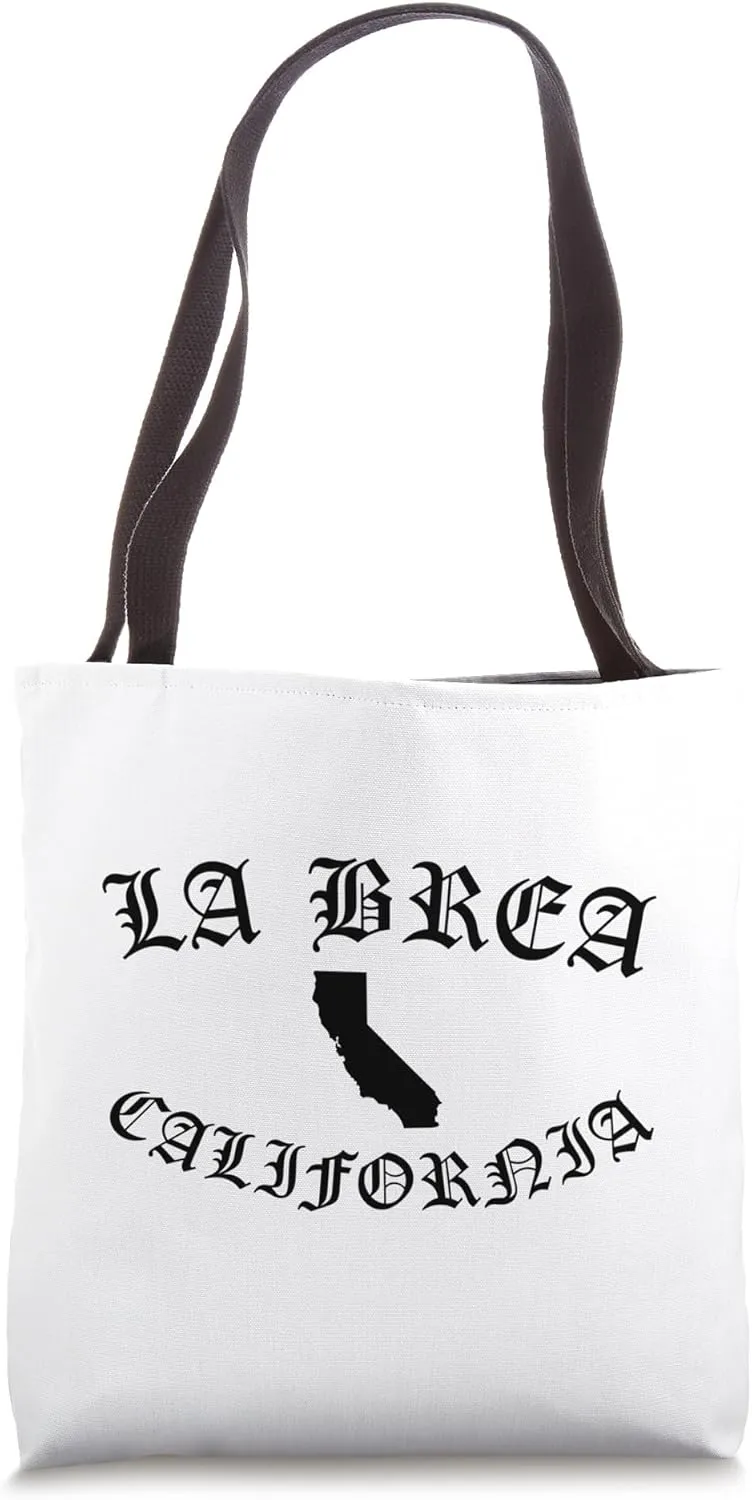 La Brea Los Angeles California Retro Vintage Fairfax West LA Tote Bag