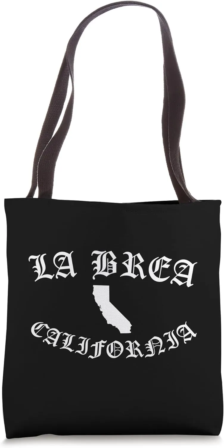 La Brea Los Angeles California Retro Vintage Fairfax West LA Tote Bag