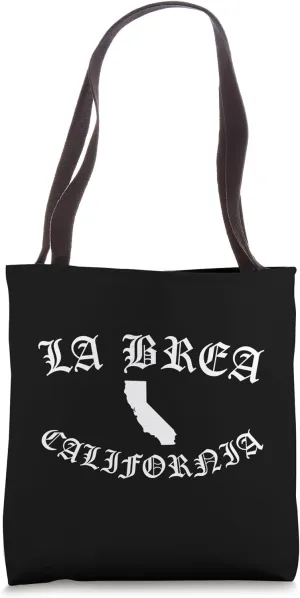 La Brea Los Angeles California Retro Vintage Fairfax West LA Tote Bag