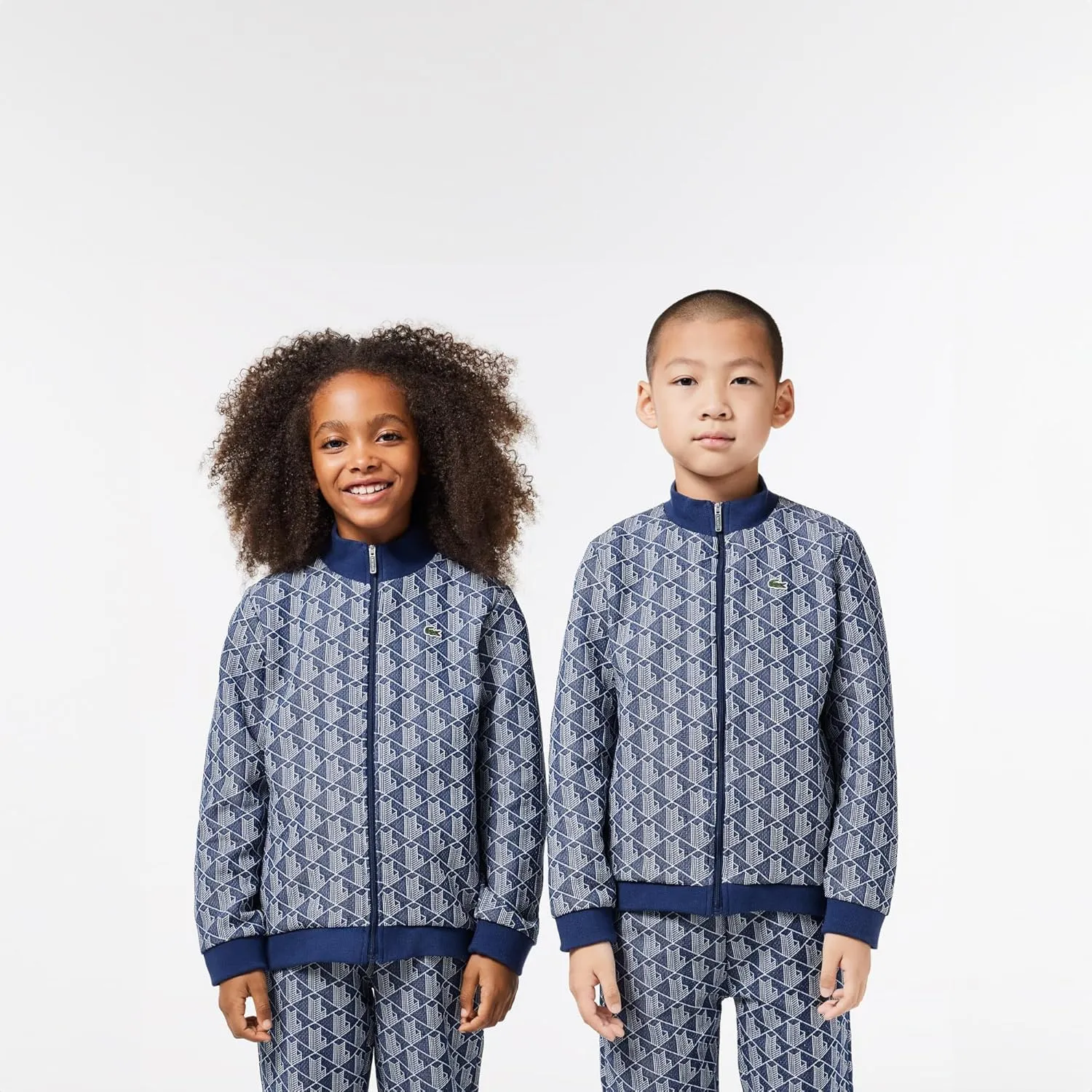 Lacoste Kids' Allover Monogram Track Jacket