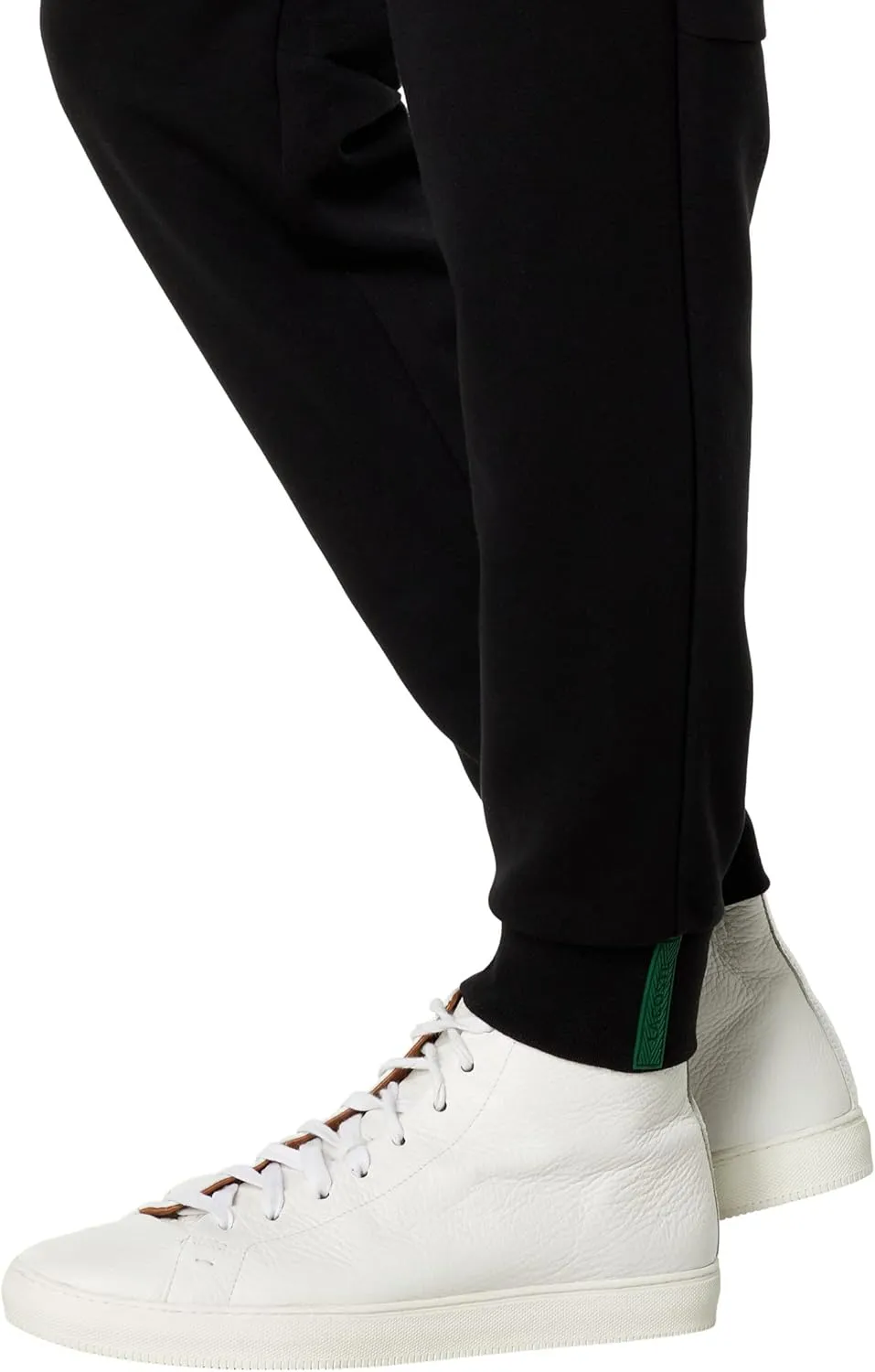 Lacoste Men's Slim Fit Heathered Cotton Blend Sweatpants
