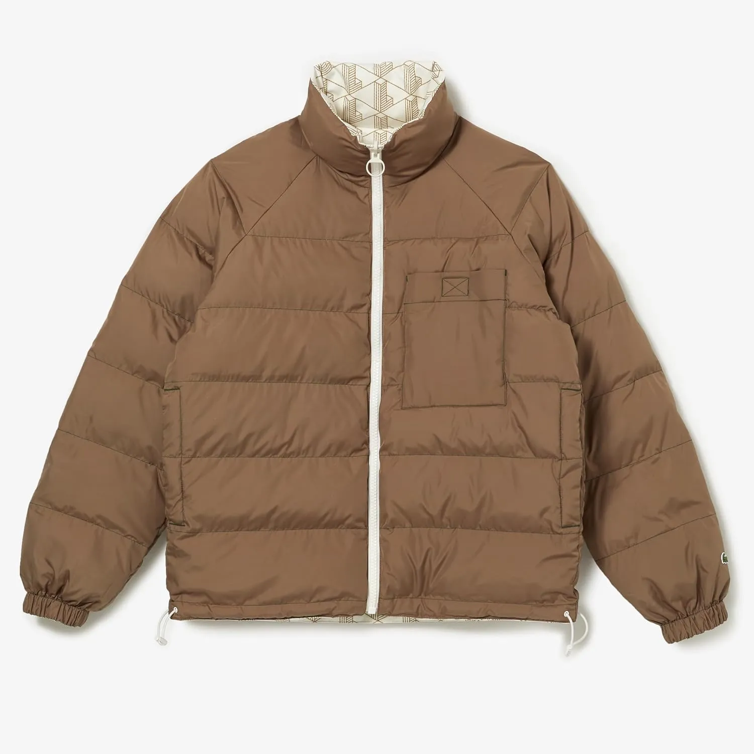 Lacoste Men's Unisex Water-Repellent Reversible Jacket