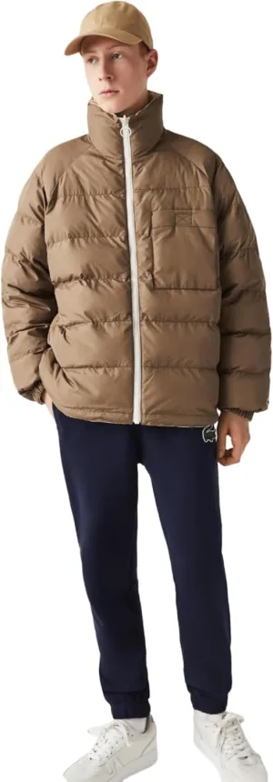 Lacoste Men's Unisex Water-Repellent Reversible Jacket