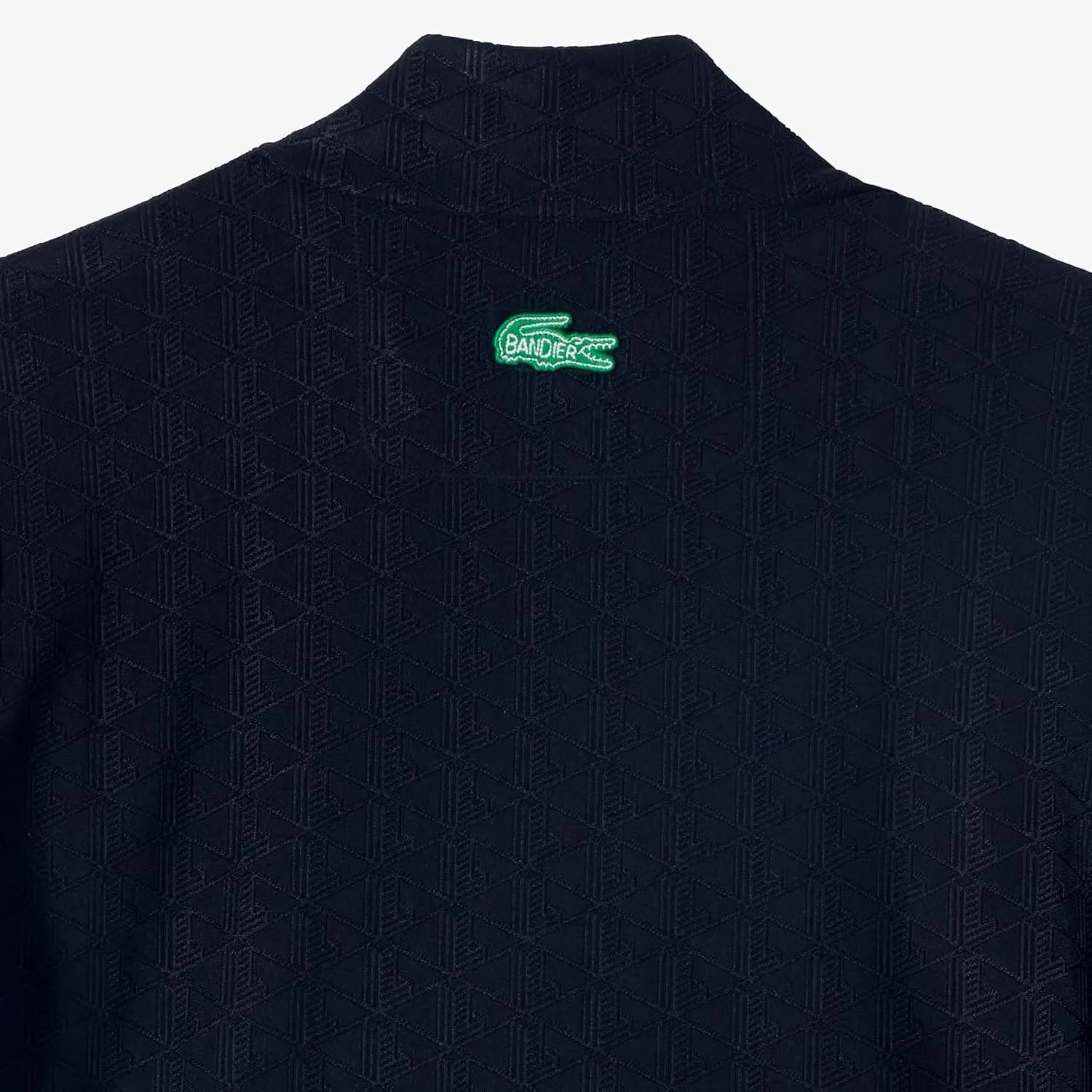 Lacoste x Bandier Women's Monogram Print Half-Zip Top