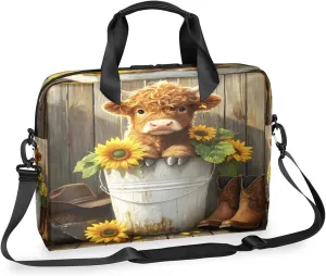 Laptop Shoulder Bag Compatible with Handle, Messenger Shoulder Case for Tablet, Laptop Carrying Case