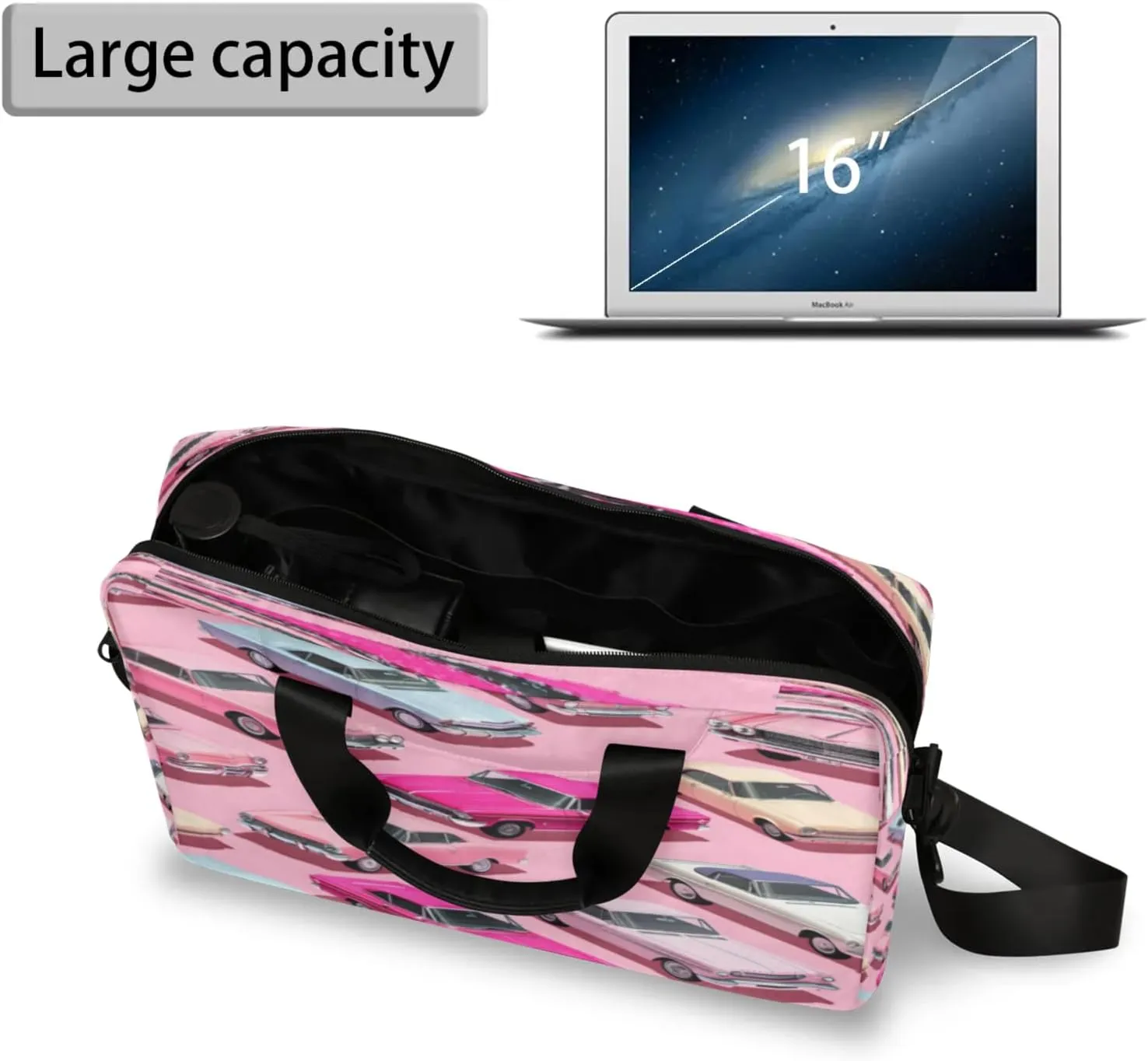 Laptop Shoulder Bag Compatible with Handle, Messenger Shoulder Case for Tablet, Laptop Carrying Case