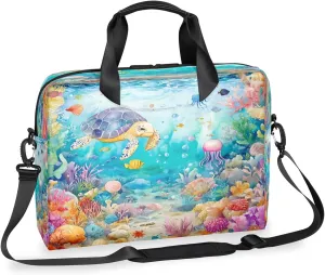 Laptop Shoulder Bag Compatible with Handle, Messenger Shoulder Case for Tablet, Laptop Carrying Case