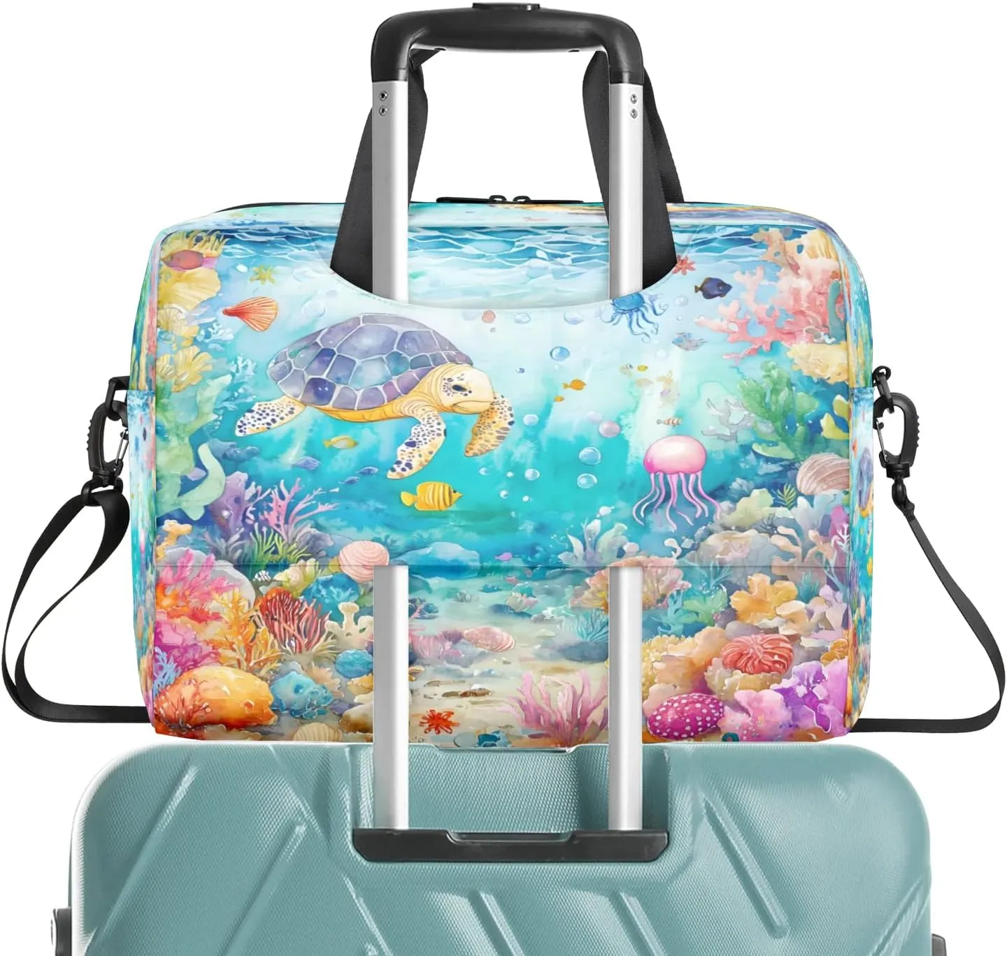 Laptop Shoulder Bag Compatible with Handle, Messenger Shoulder Case for Tablet, Laptop Carrying Case