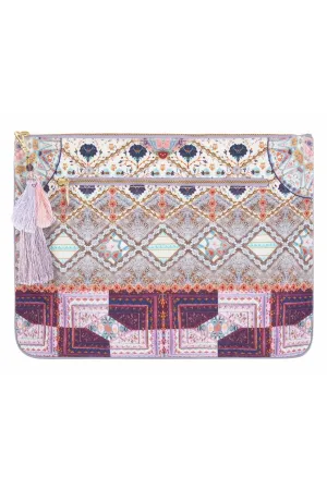 LARGE CANVAS CLUTCH TALES OF TATIANA