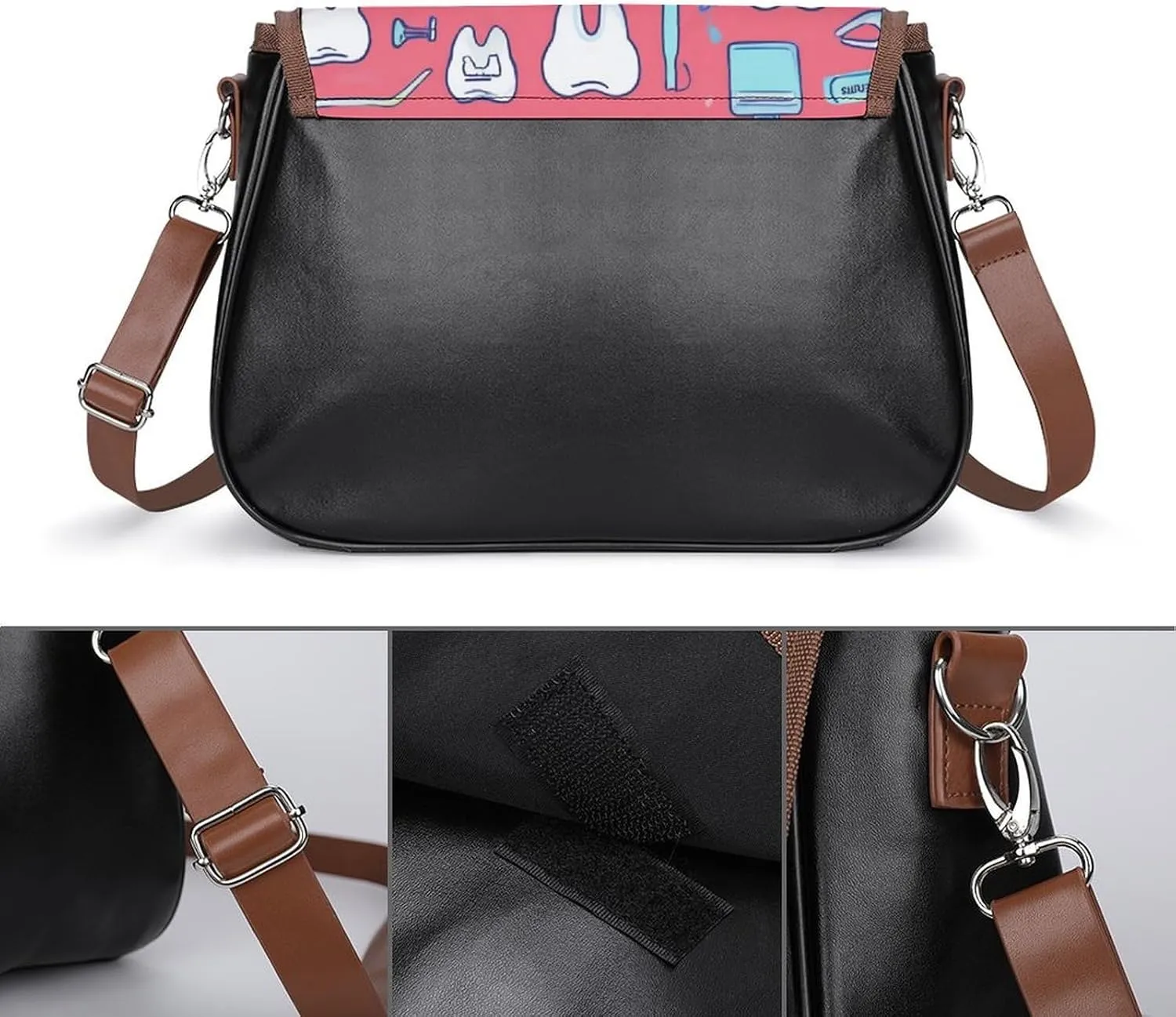 Large Casual Shoulder Handbag Unisex Fashion Shoulder Bag For Daily Use