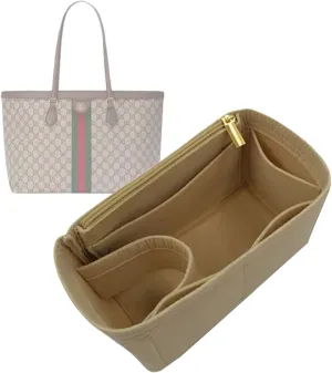 Lckaey Purorganizer is used for ophidia medium tote bag lining storage bag insert3010khaki-A