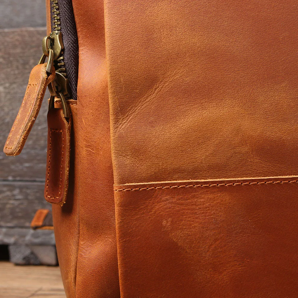 Leather Laptop Rucksack | Loch Ness