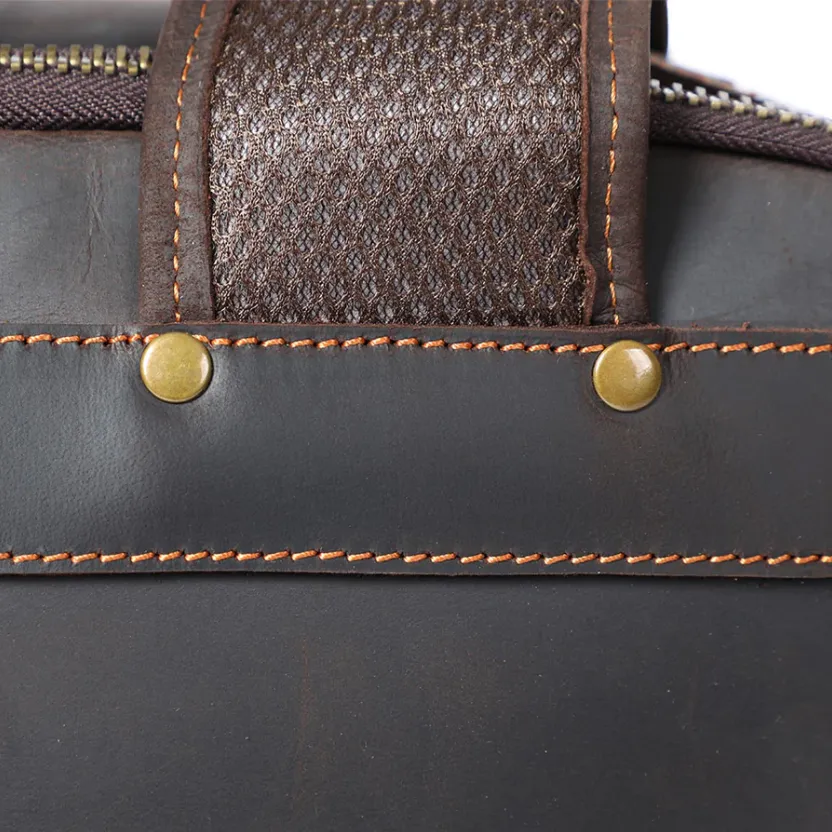 Leather Laptop Rucksack | Loch Ness