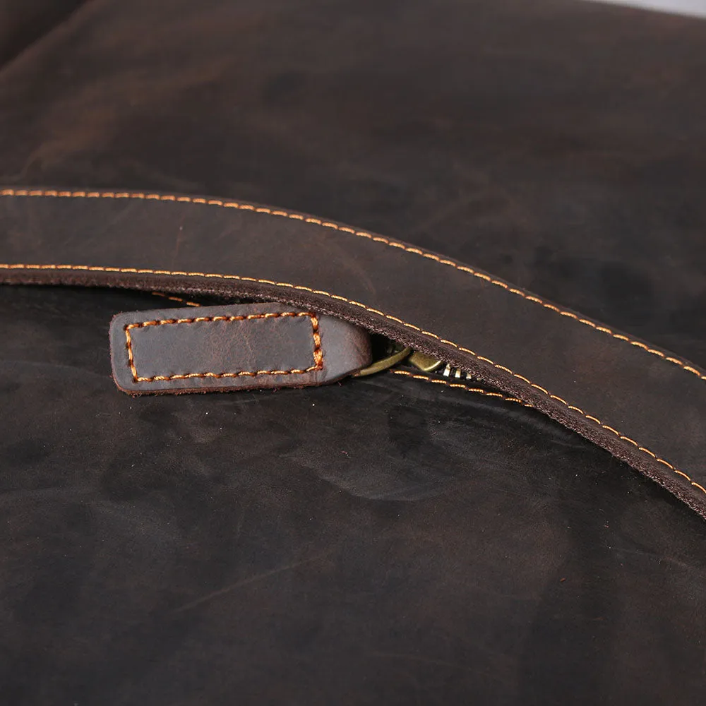 Leather Laptop Rucksack | Loch Ness