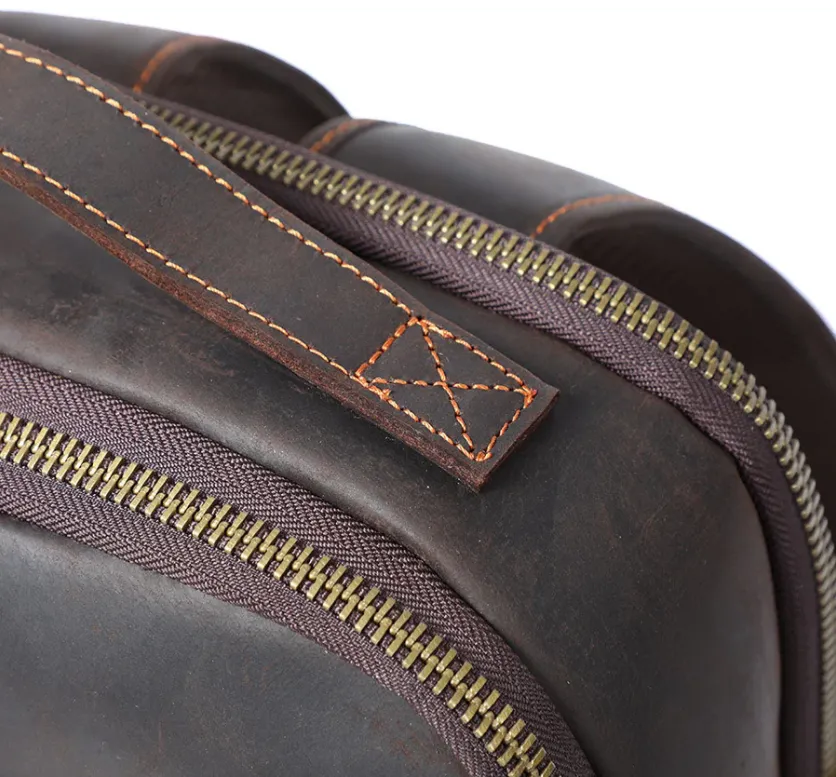 Leather Laptop Rucksack | Loch Ness