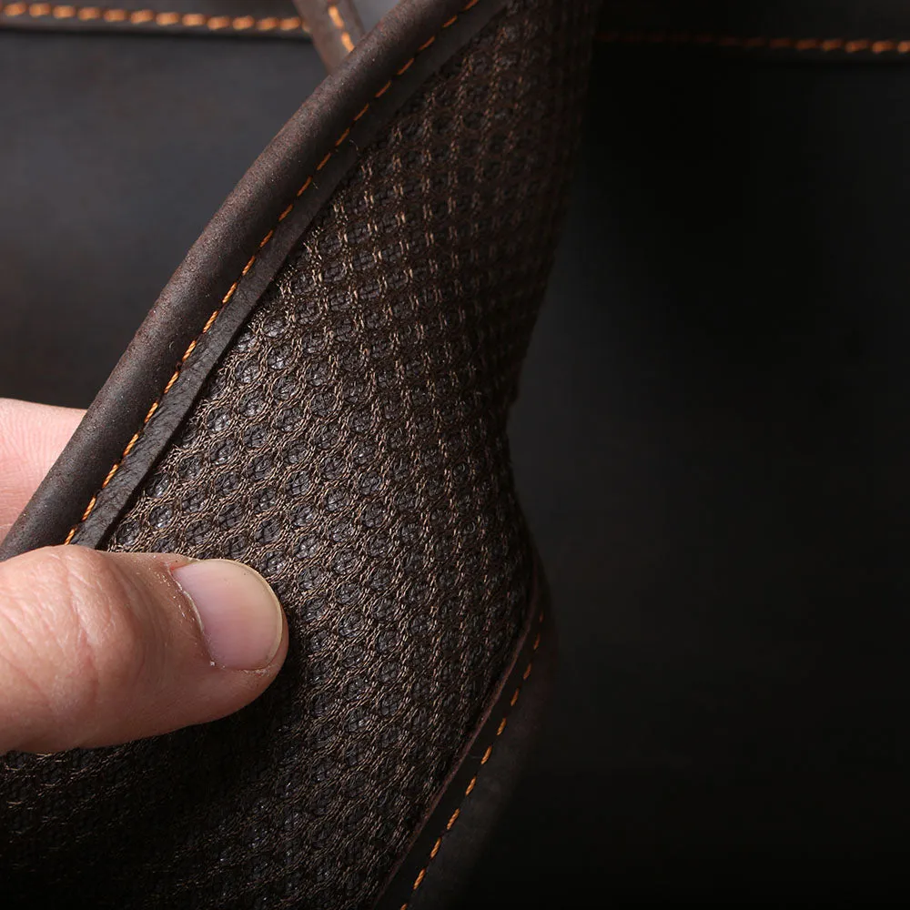 Leather Laptop Rucksack | Loch Ness