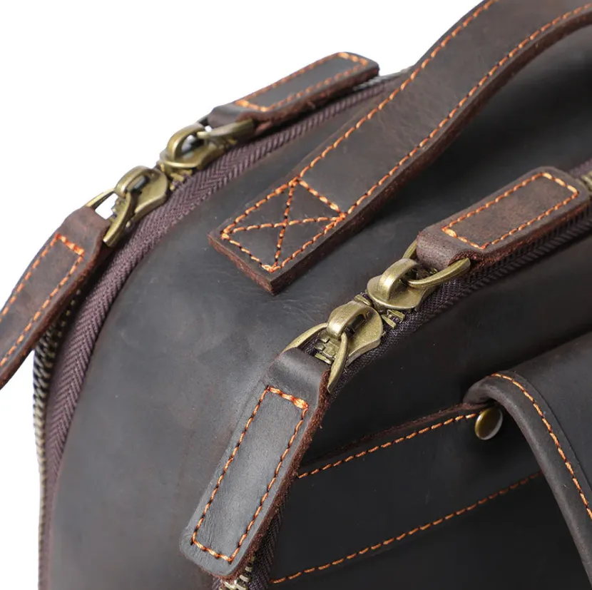 Leather Laptop Rucksack | Loch Ness
