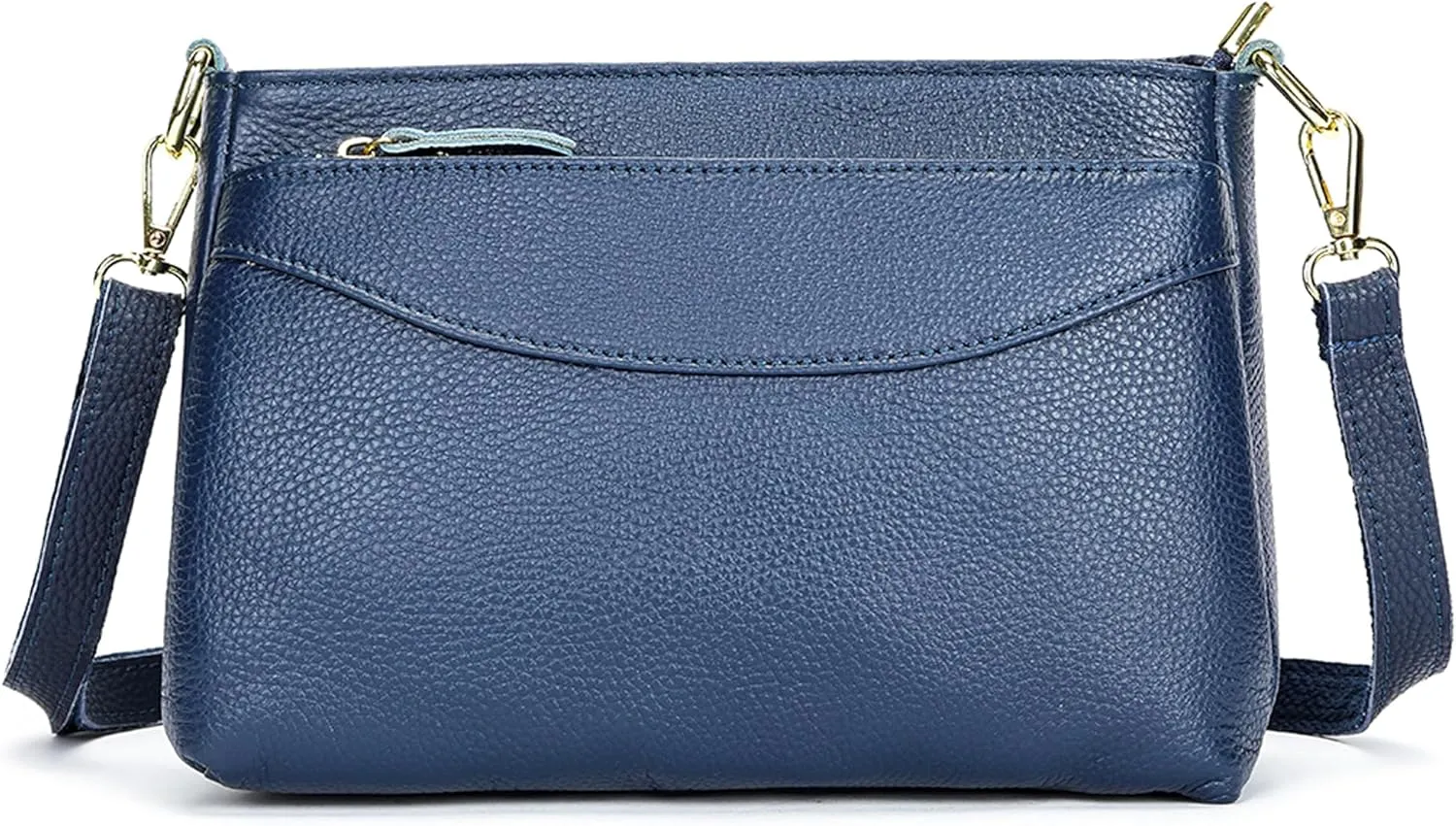 Leather Women's Crossbody Bag, Stylish Small Square Shoulder Bag with Adjustable Shoulder Strap for Everyday Use