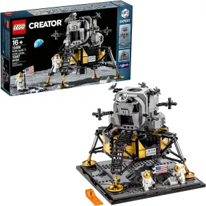 LEGO Creator Expert NASA Apollo 11 Lunar Lander 10266 Building Toy Set for Ages 16  (1087 Pieces)